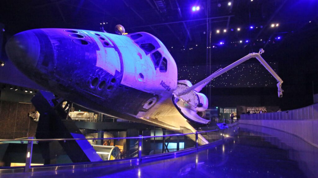 Space Shuttle Atlantis at the Kennedy Space Center
